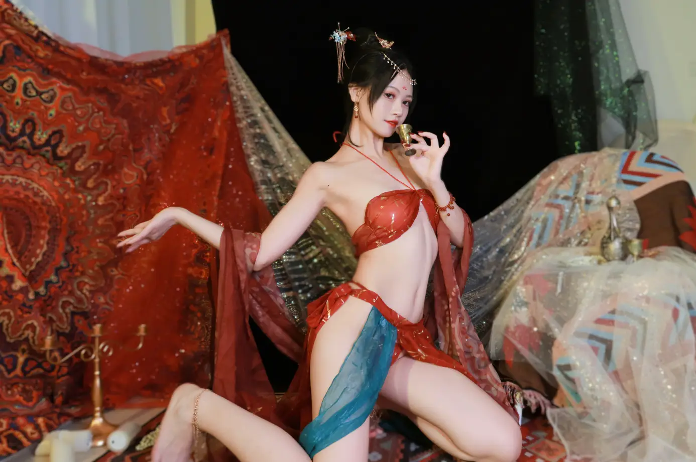 星黛鹿鹿 – 敦煌舞姬 [59P-246MB]